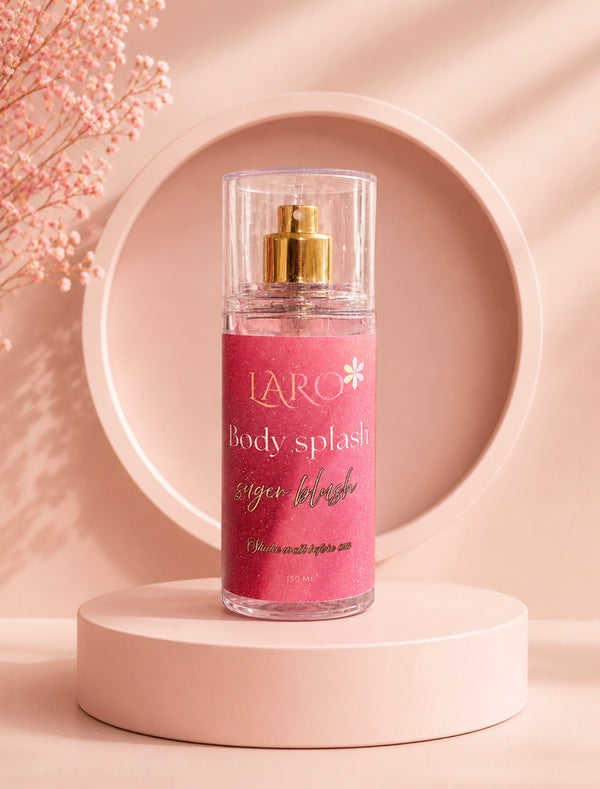 Sugar blush body splash